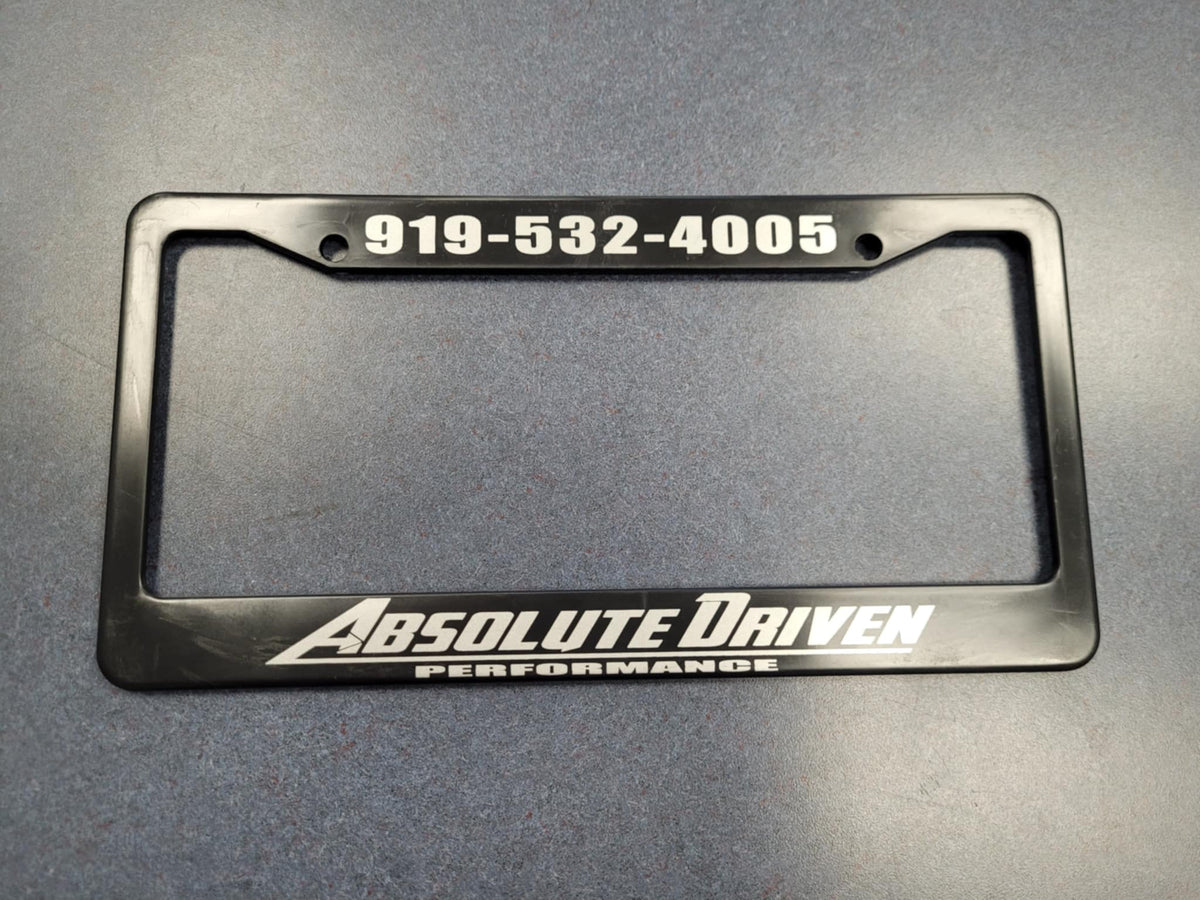 Adp Merch ADP License Plate Frame – Absolute Driven Performance