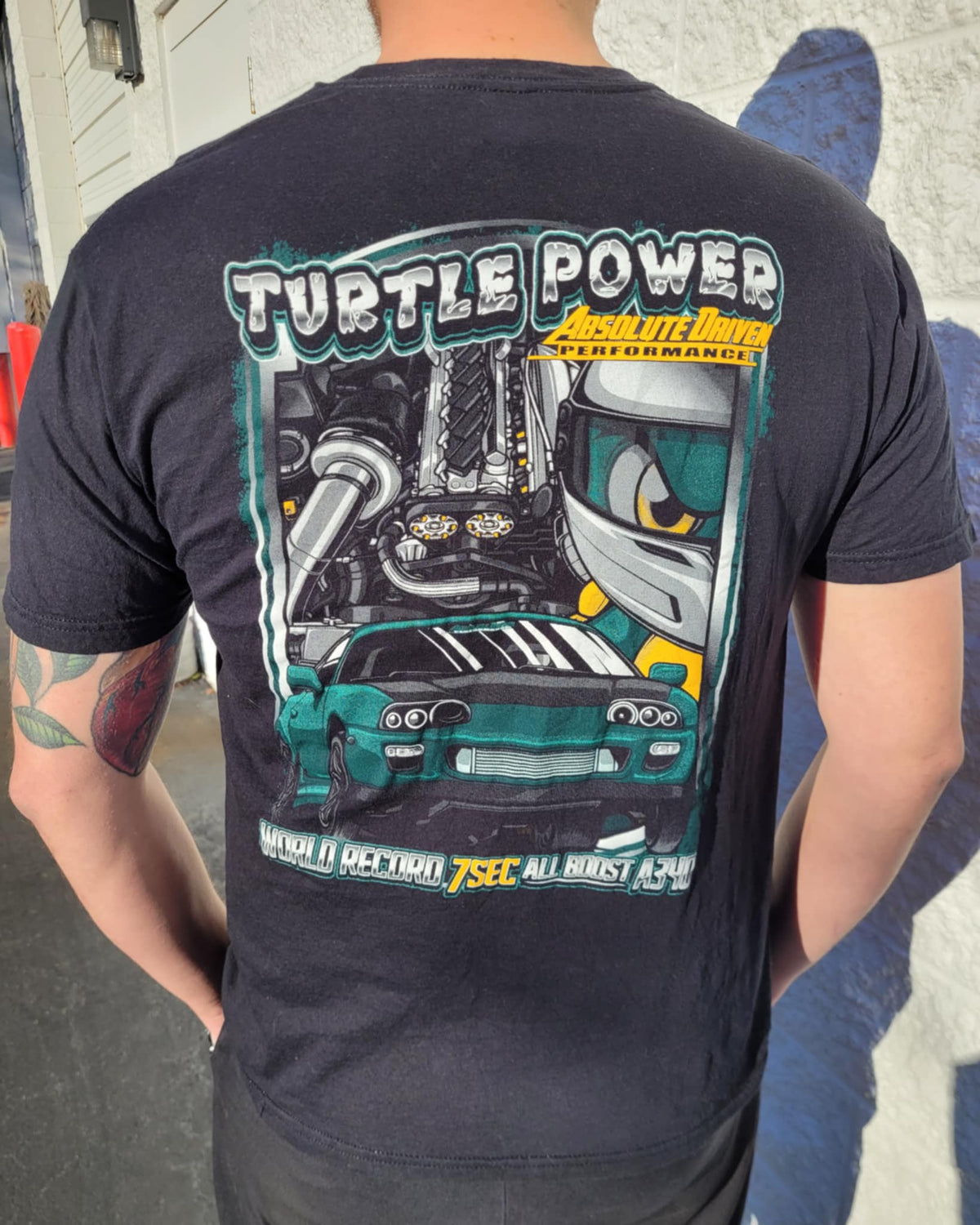 Absolute Driven Performance ADP 2024 Turtle Power T-shirt – Absolute Driven Performance