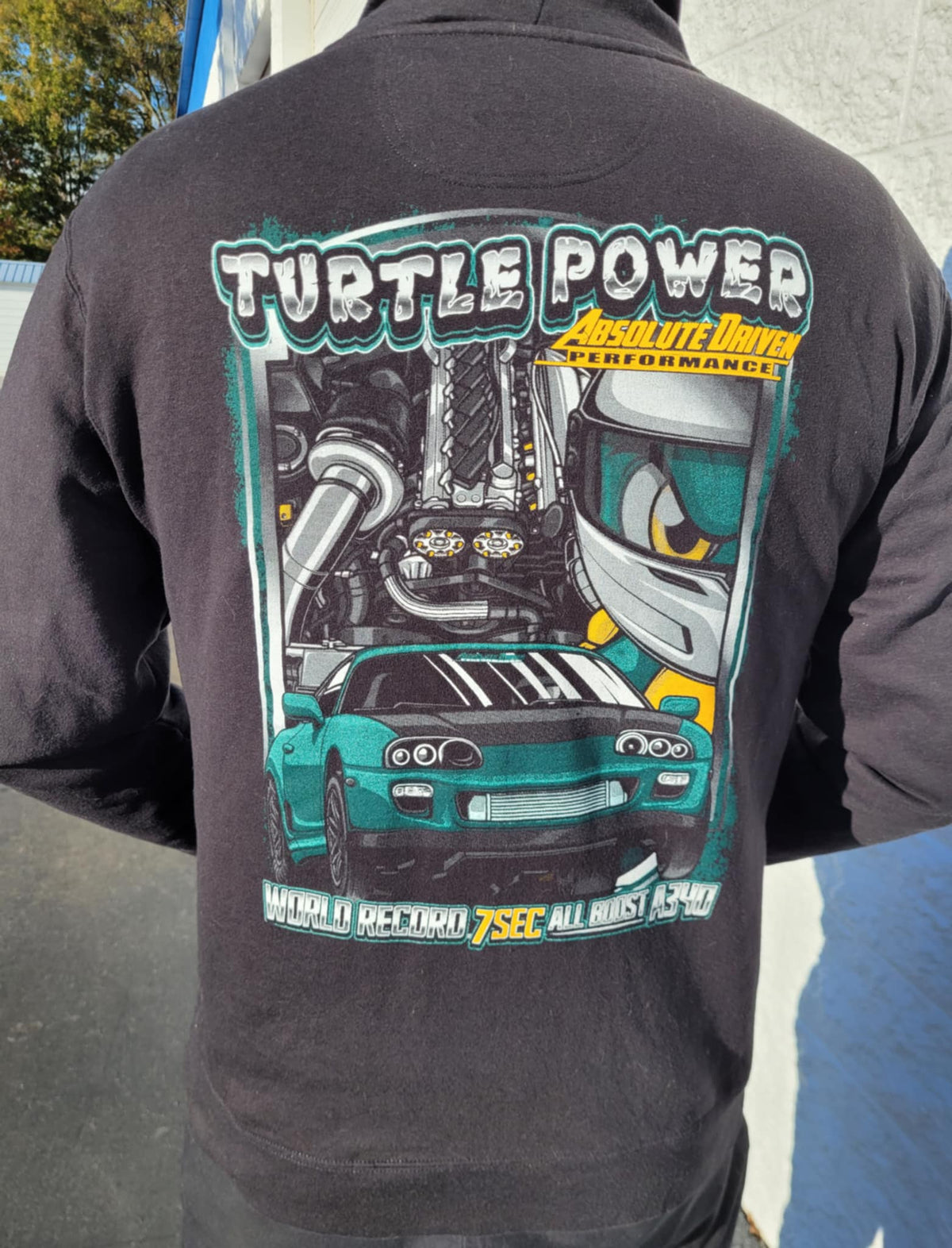 Adp Merch ADP 2024 Turtle Power Zip-up Hoodie – Absolute Driven Performance